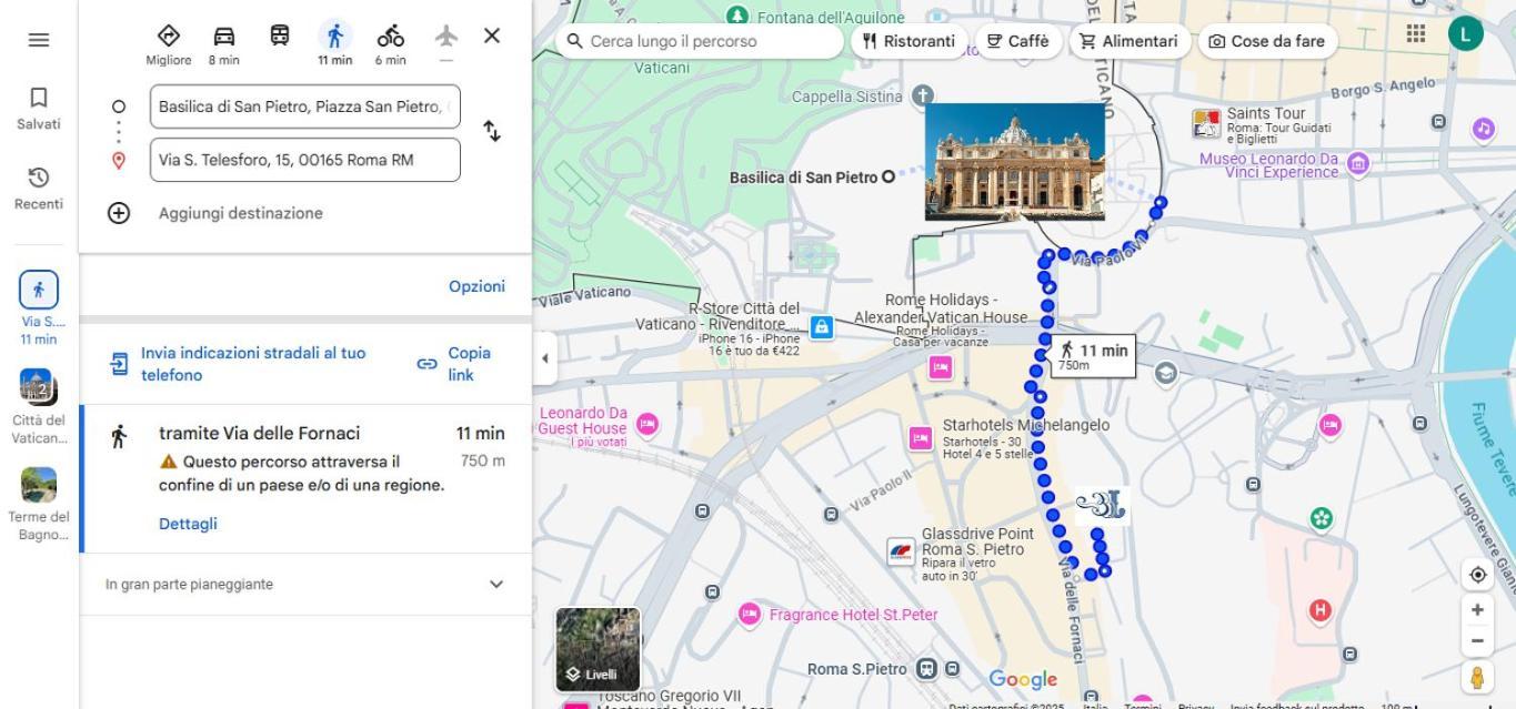 Le 3 Elle Vaticano San Pietro 罗马 外观 照片